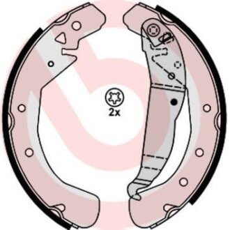 БАРАБАННI КОЛОДКИ BREMBO S59525