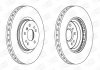 Гальмівний диск передній Mercedes M-Class (W164), R-Class (W251, V251) CHAMPION 562403CH1 (фото 1)