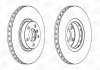 Гальмівний диск передній BMW X5, X6 CHAMPION 562520CH1 (фото 1)