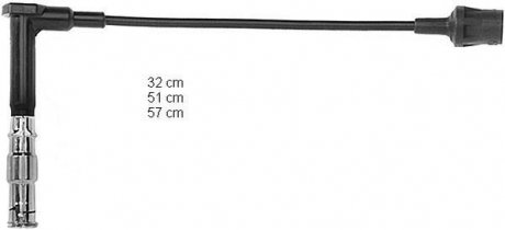 Комплект кабелів запалювання MERCEDES-BENZ E/G/S/SL CHAMPION CLS252