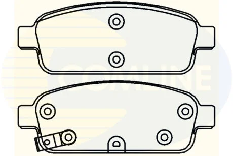 Comline - Гальмівні колодки до дисків COMLINE CBP32024