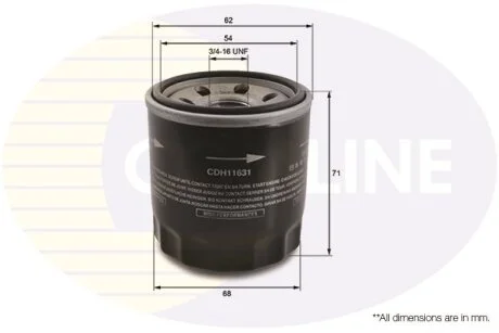 Comline - Фільтр оливи (аналогWL7119/OC215) COMLINE CDH11631