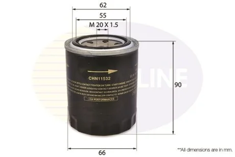 Comline - Фільтр оливи (аналогWL7107/OC115) COMLINE CHN11532