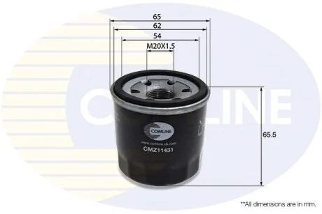 Comline - Фільтр оливи (аналогWL7200/OC195) COMLINE CMZ11431