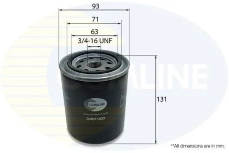 Comline - Фільтр оливи (аналог WL7118) COMLINE CNS11223