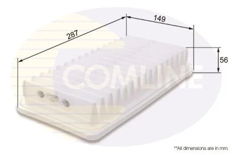 Comline - Фільтр повітря (аналогWA6785/LX1286) COMLINE CTY12095