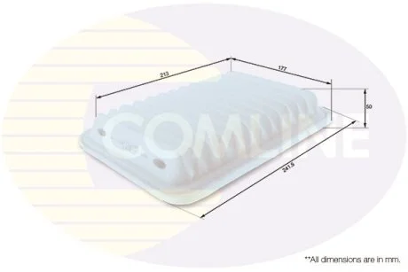 Comline - Фільтр повітря (аналогWA9627/LX2792) COMLINE CTY12186
