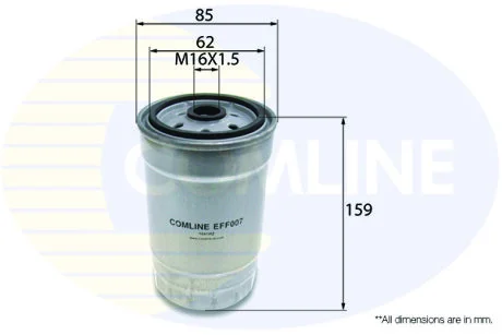 Comline - Фільтр палива (аналогWF8042/KC18) COMLINE EFF007