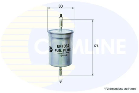 Comline - Фільтр палива (аналогWF8041/KL79) COMLINE EFF034