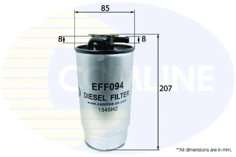 Comline - Фільтр палива (аналогWF8263/KL160/1) COMLINE EFF094