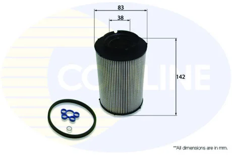 Comline - Фільтр палива (аналогWF8308/KX178D) COMLINE EFF121