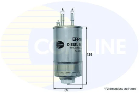 Comline - Фільтр палива (аналогWF8408/KL567) COMLINE EFF156