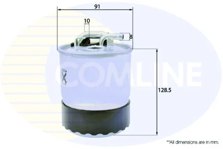 Comline - Фільтр палива (аналогWF8353/KL228/2D) COMLINE EFF178