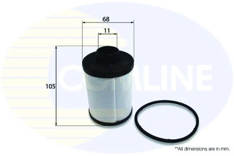 Comline - Фільтр палива (аналогWF8366/KX208D) COMLINE EFF201