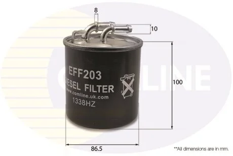 Comline - Фільтр палива (аналогWF8425/KL723D) COMLINE EFF203