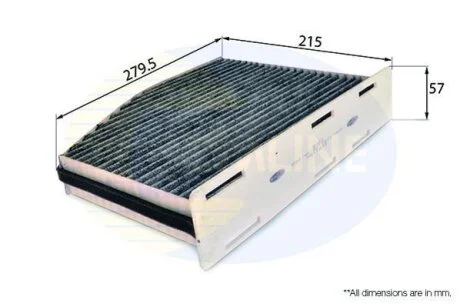 Comline - Фільтр салону COMLINE EKF118A