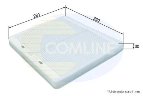 Comline Фільтр салону COMLINE EKF132