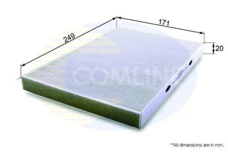 Comline - Фільтр салону COMLINE EKF262