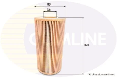 Comline - Фільтр оливи (аналогWL7256/OX126D) COMLINE EOF075