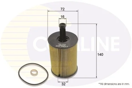 Comline - Фільтр оливи (аналогWL7296/OX188D) COMLINE EOF087