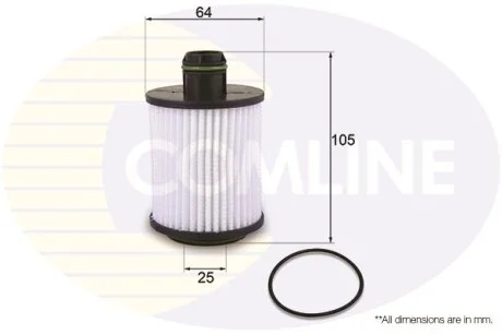 Comline - Фільтр оливи (аналогWL7463/OX559D) COMLINE EOF238