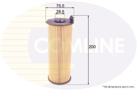 Comline - Фільтр оливи (аналогWL7486/OX196/3D) COMLINE EOF244