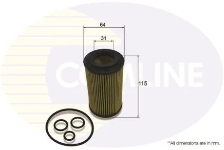 Comline - Фільтр оливи (аналогWL7470/OX153/7D2) COMLINE EOF253