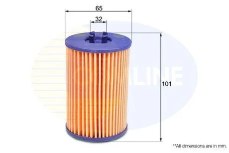 Comline - Фільтр оливи COMLINE EOF261