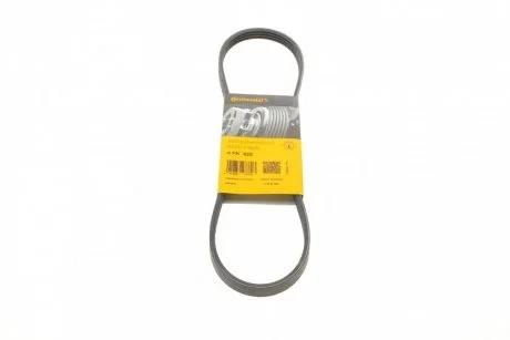 Ремінь генератора поліклиновий CONTINENTAL Contitech 4PK825