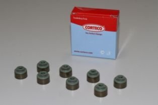 Комплект ущільнень, стрижень клапана (8 шт) CORTECO 19020625 (фото 1)