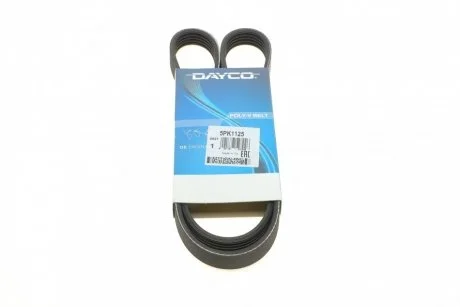 Ремінь генератора поліклиновий DAYCO 5PK1125