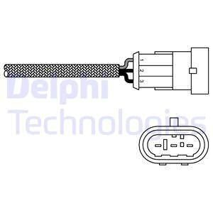 Датчик кисню Delphi ES10971-12B1 (фото 1)