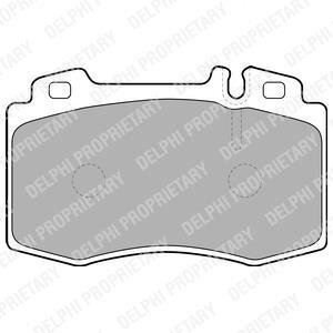Комплект гальмівних колодок з 4 шт. дисків Delphi LP1688