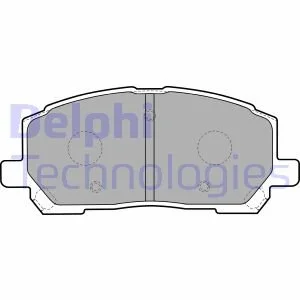 Комплект гальмівних колодок з 4 шт. дисків Delphi LP1908