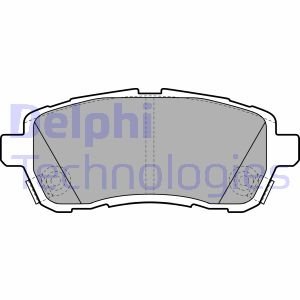 Комплект гальмівних колодок з 4 шт. дисків Delphi LP2069