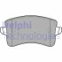 Комплект гальмівних колодок з 4 шт. дисків Delphi LP2106 (фото 1)