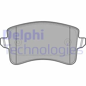 Комплект гальмівних колодок з 4 шт. дисків Delphi LP2106