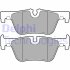 Комплект гальмівних колодок з 4 шт. дисків Delphi LP2286 (фото 1)