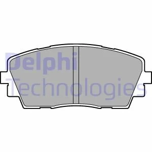 Комплект гальмівних колодок з 4 шт. дисків Delphi LP2296