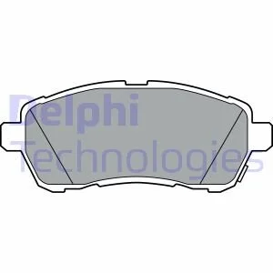 Комплект гальмівних колодок з 4 шт. дисків Delphi LP3364