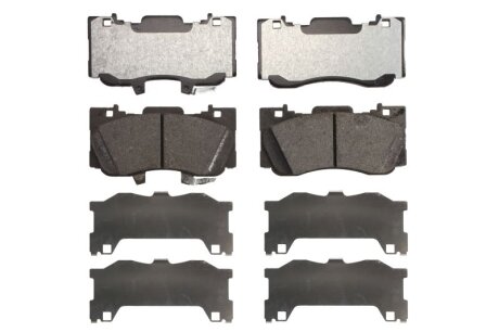 Комплект гальмівних колодок з 4 шт. дисків Delphi LP3592