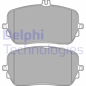 Комплект гальмівних колодок з 4 шт. дисків Delphi LP3603
