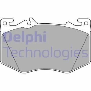Комплект гальмівних колодок з 4 шт. дисків Delphi LP3620