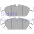 Комплект гальмівних колодок з 4 шт. дисків Delphi LP3643 (фото 1)