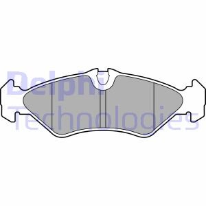Комплект гальмівних колодок з 4 шт. дисків Delphi LP3664