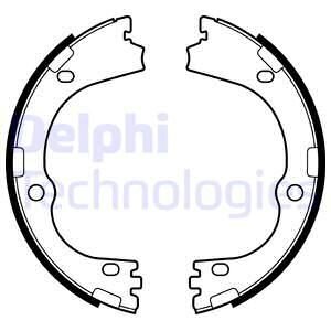 Комплект гальмівних колодок з 4 шт. барабанів Delphi LS2166