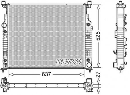 Радіатор DENSO DRM17056