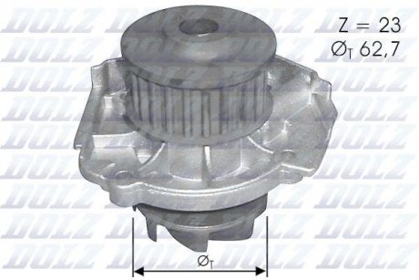 Насос системи охолодження DOLZ S319