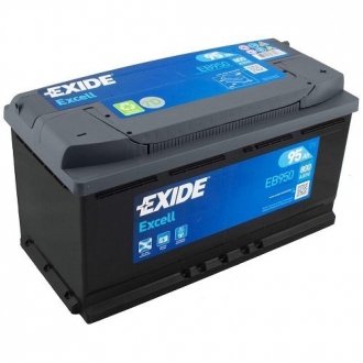Батарея акумуляторна Excell 12В 95Аг 800А(EN) R+ EXIDE EB950