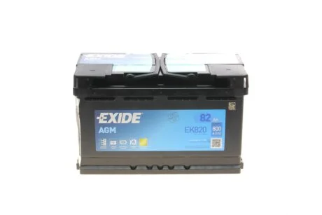 Акумулятор EXIDE EK820